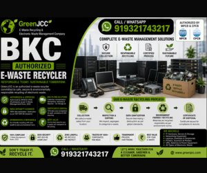 Authorized E-Waste Recycler in BKC for Secure Electronic Waste Disposal