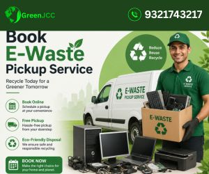Book E-Waste Pickup Service for Safe Electronic Waste Recycling and Disposal