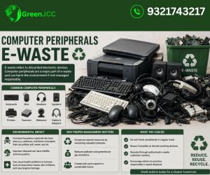 Computer Peripherals E-Waste Dealer, IT Asset Recycling & Electronic Scrap Disposal Services