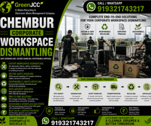 Corporate Workspace Dismantling Services in Chembur | Office Interior Dismantling Experts