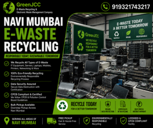 Certified E-Waste Recycling Services in Navi Mumbai for Offices, IT Assets & Electronic Scrap
