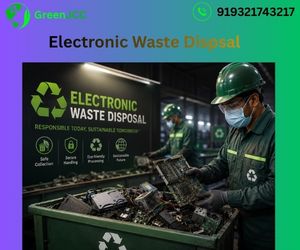 Secure Electronic Waste Disposal, IT Scrap Recycling & E-Waste Management Services in Mumbai | GreenJCC