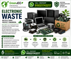GreenJCC Electronic Waste Recycling Company in India