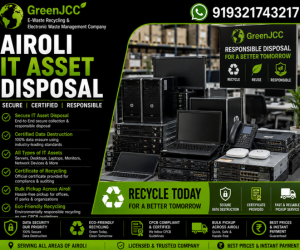Certified IT Asset Disposal in Airoli | Secure IT Equipment Recycling & Data Destruction