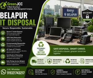 Corporate IT Disposal in Belapur | Computer & Laptop Recycling