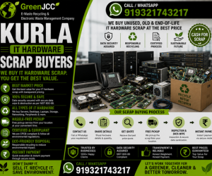 IT Hardware Scrap Buyer in Kurla Mumbai | Laptop, Computer, Server & Networking Equipment Recycling