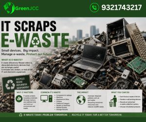 Certified IT Scrap & E-Waste Dealer for Secure Electronics Recycling and Disposal Services