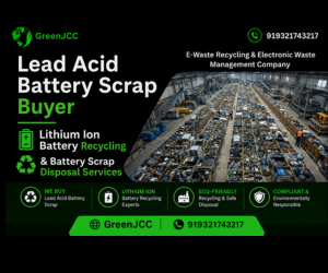 Lead Acid Battery Scrap Buyer providing Lithium Ion Battery Recycling and Battery Scrap Disposal Services across India