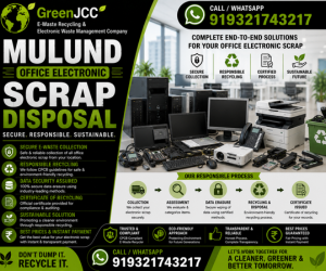Office Electronic Scrap Disposal in Mulund | Office E-Waste Recycling & IT Asset Disposal Services