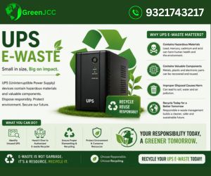 Certified UPS E-Waste Recycling, Disposal & Scrap Management Services